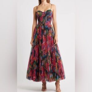 Hutch Smocked Tulle Gown